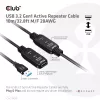 CLUB3D USB 3.2 Gen1 aktīvais atkārtotāja kabelis 10 m / 32.8ft M/F 28AWG