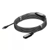 CLUB3D USB 3.2 Gen1 aktīvais atkārtotāja kabelis 10 m / 32.8ft M/F 28AWG