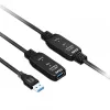 CLUB3D USB 3.2 Gen1 aktīvais atkārtotāja kabelis 15 m/ 49.2 ft M/F 28AWG