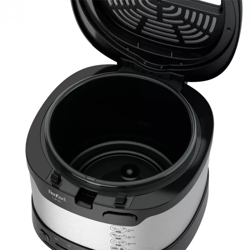 Tefal Uno FF215D Viena 1,8 L Brīvi stāvoša 1600 W Fritieris Melns, nerūsējošais tērauds