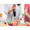 Braun MQ 7025X 0,6 L iegremdējamais blenderis 1000 W Melns, Nerūsējošais tērauds