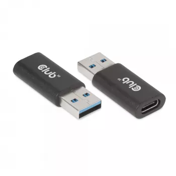CLUB3D USB 3.2 Gen1 Tips A uz USB 3.2 Gen1 Type C adapters M/F
