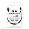 CLUB3D USB 3.2 Gen1 Type-C uz Micro USB kabelis M/M 1 m /3.28 pēdas