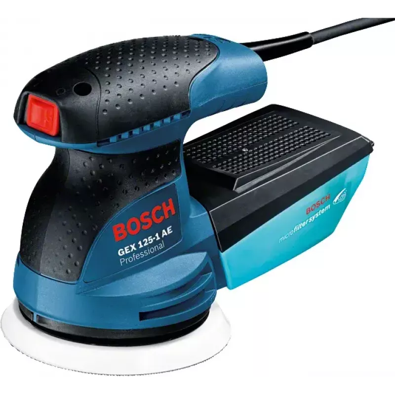 Bosch GEX 125-1 AE Orbitālais slīpmašīnas 12000 RPM 24000 OPM Zils