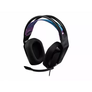Logitech G G335 austiņas ar galvas saiti, 3.5 mm savienotājs, melna