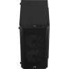 PC korpuss AEROCOOL CS107V2 Mini Tower — Melns, microATX/Mini-ITX, 2x120mm ventilatori, 1x3.5 collu + 2x2.5 collu nodalījumi
