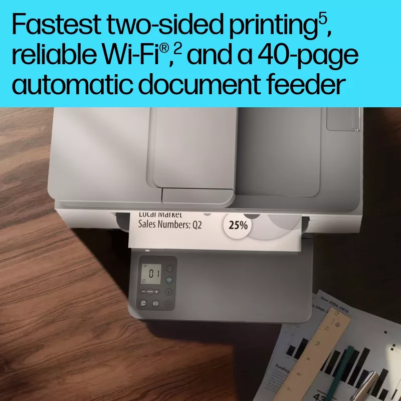 Daudzfunkciju lāzerprinteris HP LaserJet MFP M234sdw — Melnbalts A4, 29 lpp/min, Divpusējā druka, Wi‑Fi, Ethernet