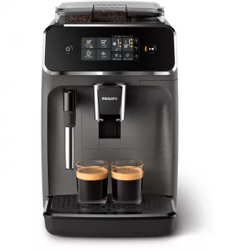 Espresso automāts Philips EP1224, pilnībā automātisks, 1,8 L ūdens tvertne, 15 bāri, keramikas dzirnaviņas, 12 malšanas iestatījumi