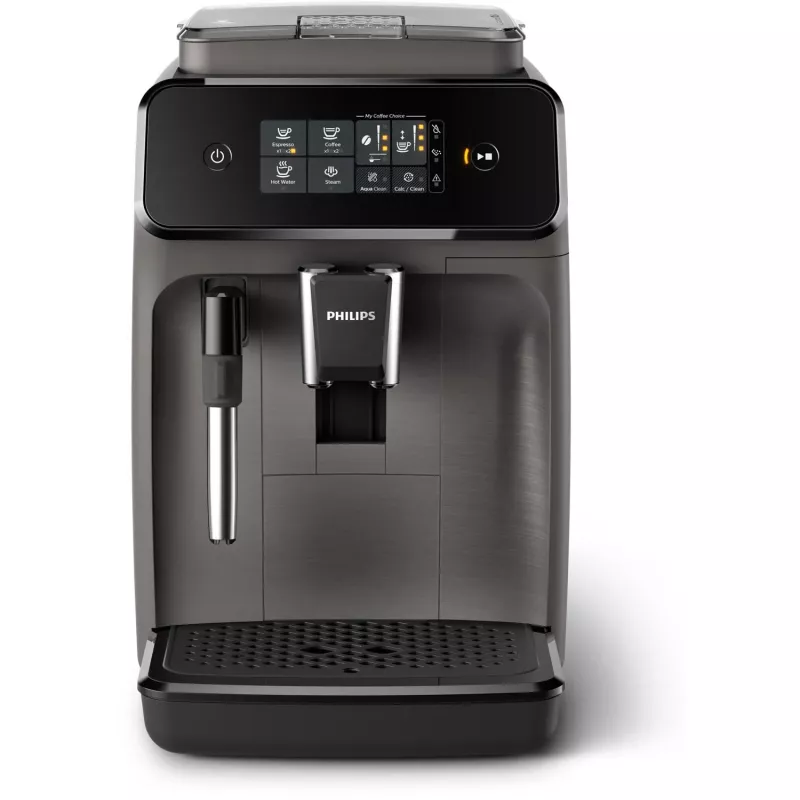 Espresso automāts Philips EP1224, pilnībā automātisks, 1,8 L ūdens tvertne, 15 bāri, keramikas dzirnaviņas, 12 malšanas iestatījumi