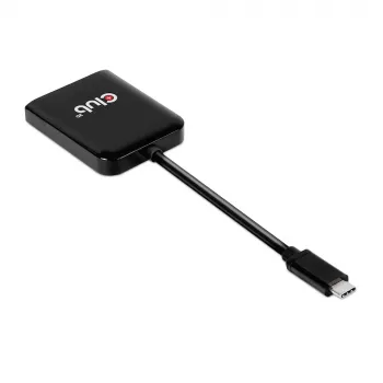 CLUB3D USB3.2 Gen2 Type-C(DP™ Alt-Mode) uz DisplayPort™ divu monitoru 4K60Hz M/F MST centrmezgls