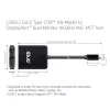 CLUB3D USB3.2 Gen2 Type-C(DP™ Alt-Mode) uz DisplayPort™ divu monitoru 4K60Hz M/F MST centrmezgls