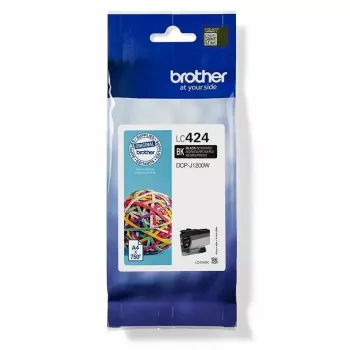 Brother LC424BK tintes kasetne 1 gab. Oriģināls Melna