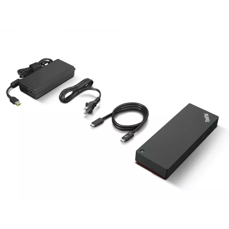 Lenovo ThinkPad Universal Thunderbolt 4 vadu melns