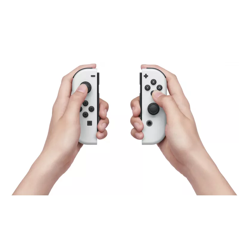 Nintendo Switch OLED, Nintendo Switch, NVIDIA Custom Tegra, Balts, Analogais / Digitālais, Sākuma poga, Barošanas poga, Pogas