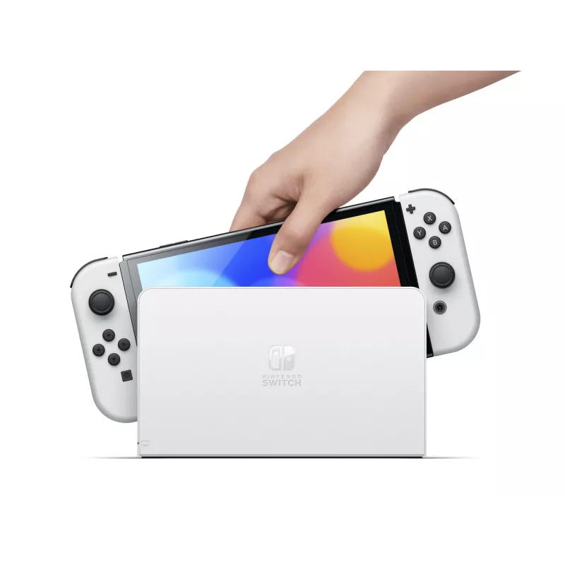 Nintendo Switch OLED, Nintendo Switch, NVIDIA Custom Tegra, Balts, Analogais / Digitālais, Sākuma poga, Barošanas poga, Pogas