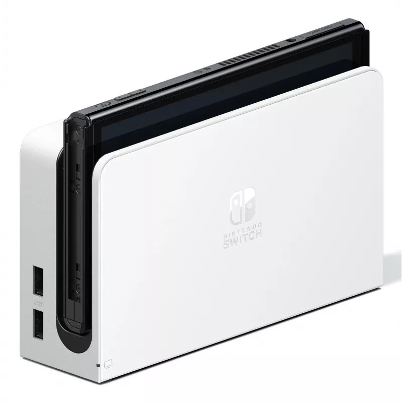 Nintendo Switch OLED, Nintendo Switch, NVIDIA Custom Tegra, Balts, Analogais / Digitālais, Sākuma poga, Barošanas poga, Pogas