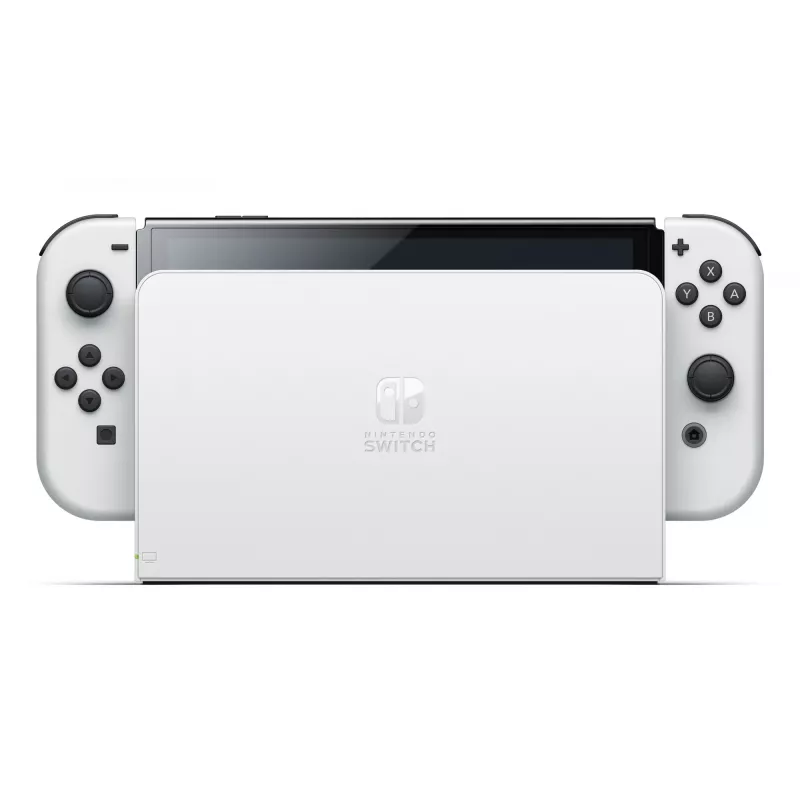 Nintendo Switch OLED, Nintendo Switch, NVIDIA Custom Tegra, Balts, Analogais / Digitālais, Sākuma poga, Barošanas poga, Pogas