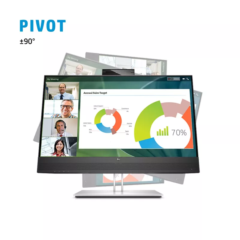 Monitors HP E24mv G4 23.8 collu Full HD 1920 x 1080