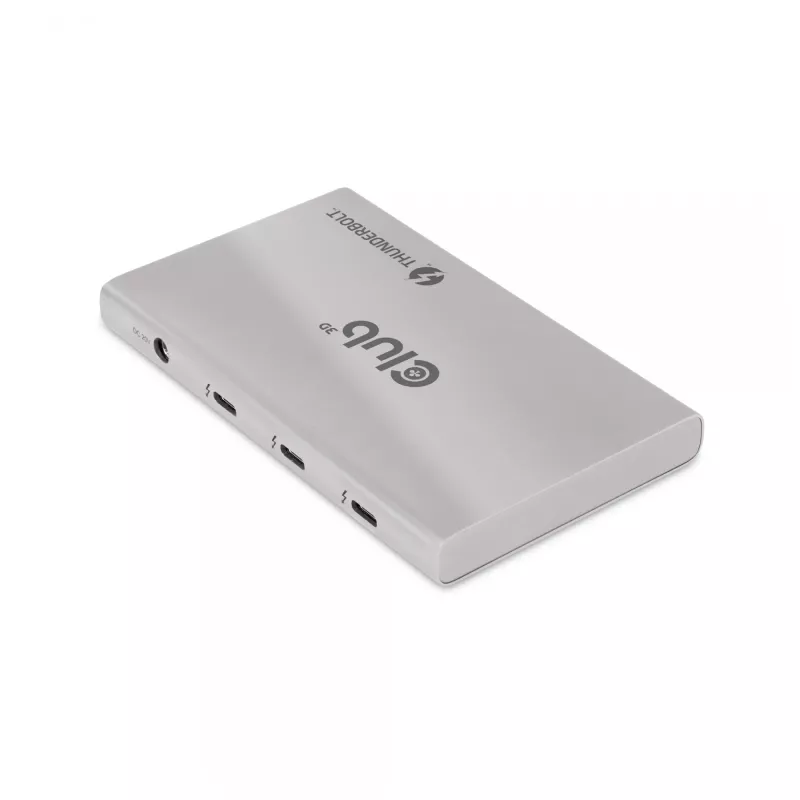 CLUB3D Certified Thunderbolt™4 Portable 5-in-1 Hub ar Smart Power
