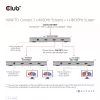 CLUB3D Certified Thunderbolt™4 Portable 5-in-1 Hub ar Smart Power