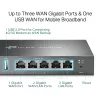 Maršrutētājs TP-Link SafeStream Gigabit Multi-WAN VPN TL-R605