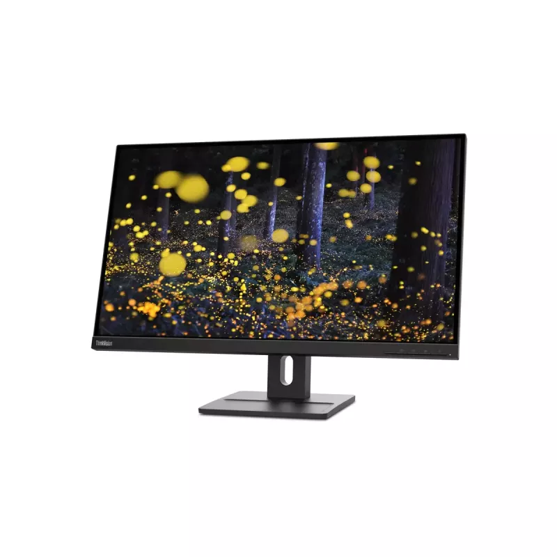Lenovo ThinkVision E27q-20 datora monitors 68,6 cm (27 colli) 2560 x 1440 pikseļi Quad HD LED Melns
