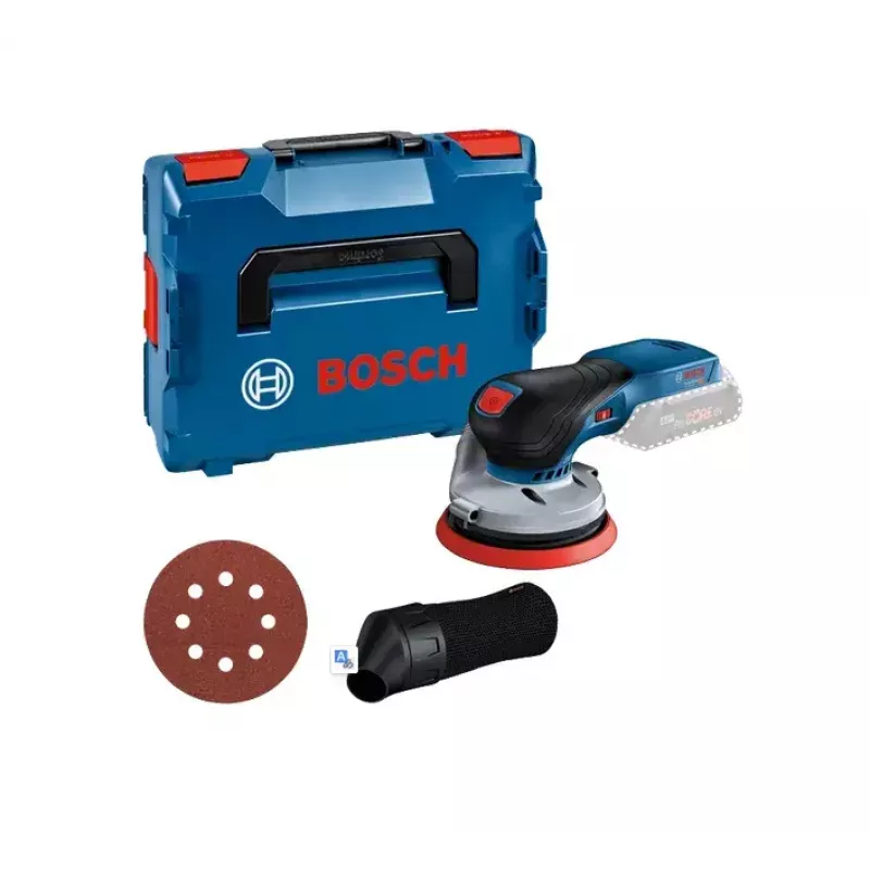 Bosch GEX 18V-125 Professional nejaušas orbitālais slīpmašīna 10000 RPM 20000 OPM melna, zila, pelēka, sarkana