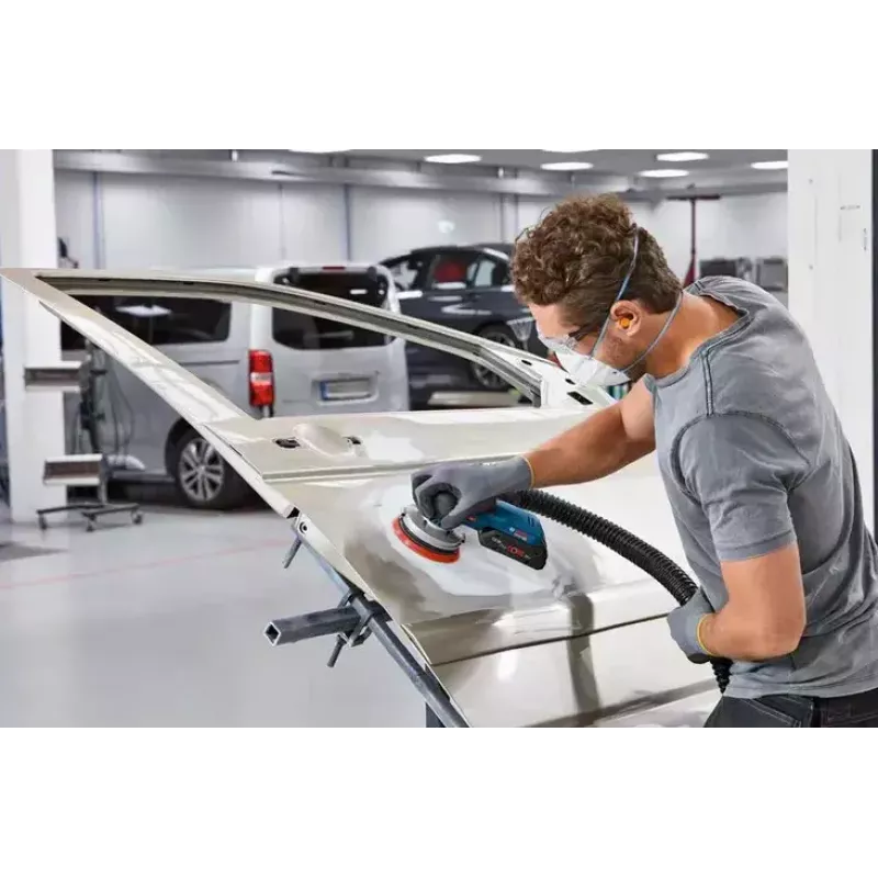 Bosch GEX 18V-125 Professional nejaušas orbitālais slīpmašīna 10000 RPM 20000 OPM melna, zila, pelēka, sarkana