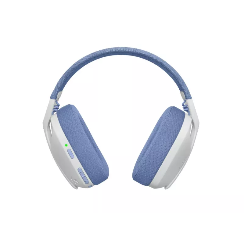 LOGITECH G435 Lightspeed bezvadu spēļu austiņas - baltas