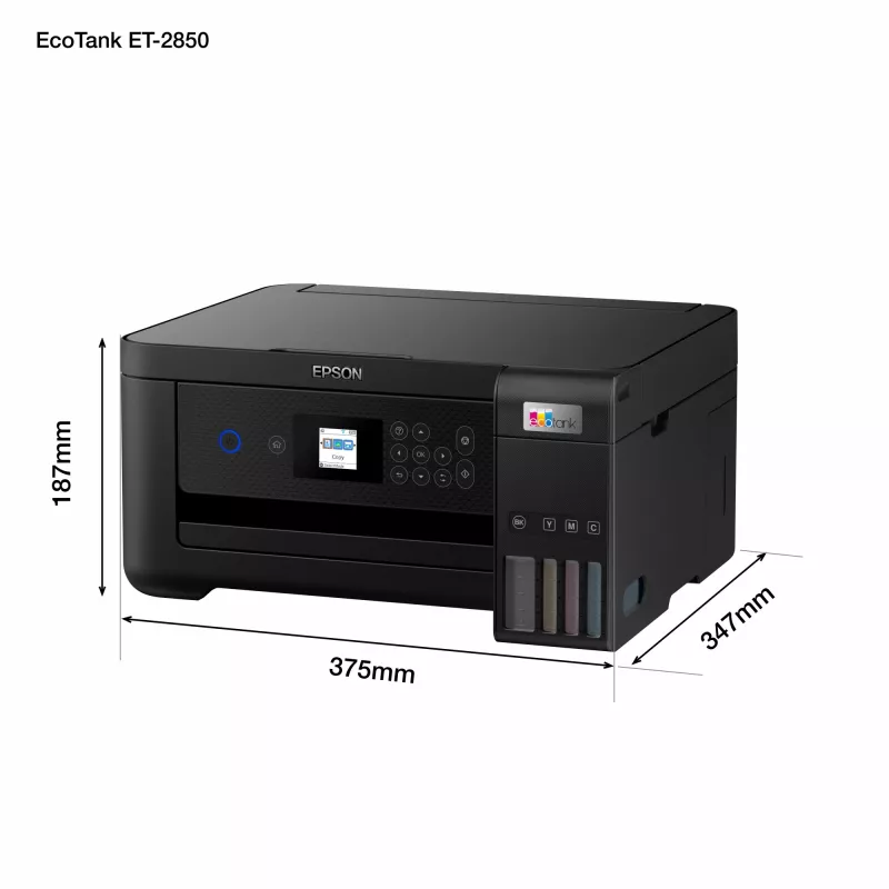 Epson EcoTank ET-2850 A4 daudzfunkciju Wi-Fi tintes tvertnes printeris