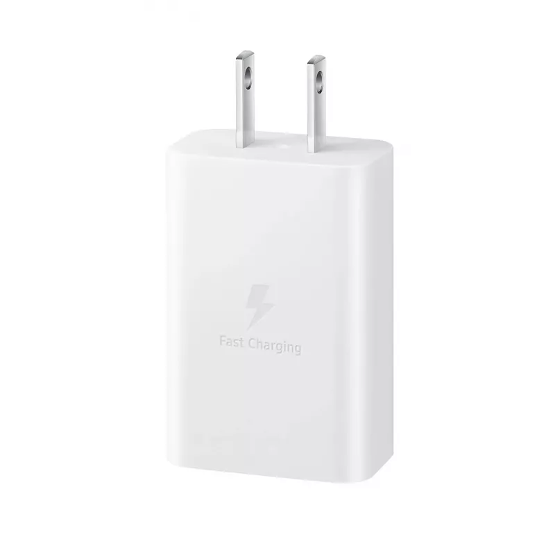 AC Indoor Fast Charger Samsung EP-T1510XWEGEU, USB-C 1-port, 5–9V, 1 m kabelis, balta