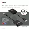 CLUB3D Multi Stream Transport (MST) centrmezgls DisplayPort 1.4–HDMI diviem 4K60Hz monitoriem M/F