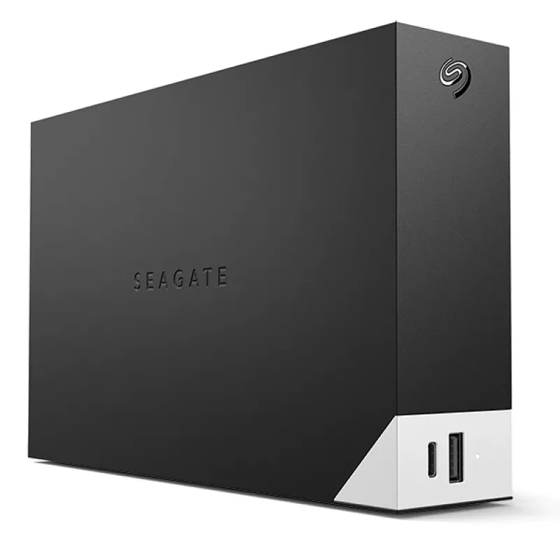 Seagate One Touch HUB ārējais cietais disks 10 TB USB Type-A / USB Type-C 3.2 Gen 1 (3.1 Gen 1) Melns, Pelēks