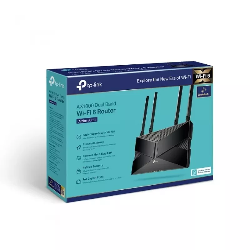 Galda maršrutētājs TP-Link Archer AX1800 divjoslu Wi-Fi 6