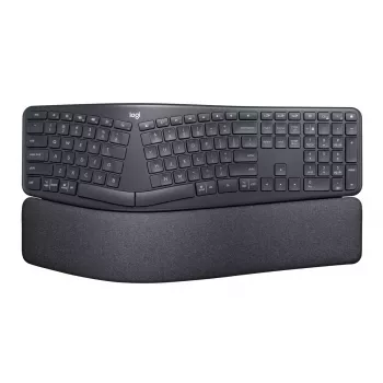 LOGITECH Ergo K860 - Bezvadu sadalītā tastatūra Business Graphite Qwerty Pan Nordic