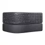 LOGITECH Ergo K860 - Bezvadu sadalītā tastatūra Business Graphite Qwerty Pan Nordic