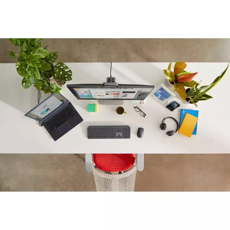 LOGITECH MX Keys For Business - Bezvadu tastatūra - Grafīts - ASV starptautiskais QWERTY