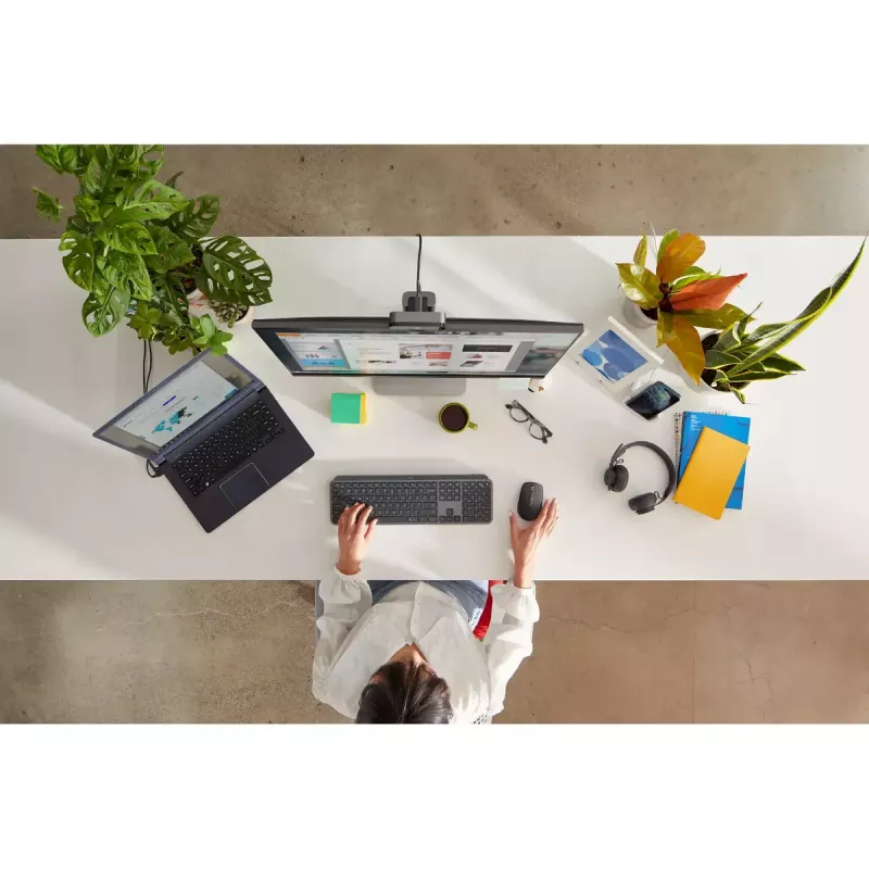 LOGITECH MX Keys For Business - Bezvadu tastatūra - Grafīts - ASV starptautiskais QWERTY