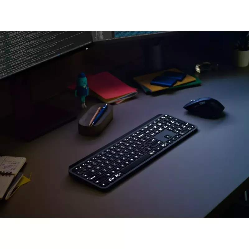 LOGITECH MX Keys For Business - Graphite - Dansk/Norsk/Svenska/Suomalainen Qwerty