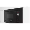 Bosch Serie 2 BFL623MB3 mikroviļņu krāsns Melna Solo mikroviļņu krāsns Iebūvējama 20 L 800 W