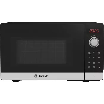 Bosch Serie 2 FEL023MS2 mikroviļņu krāsns Melna, Nerūsējošais tērauds Solo mikroviļņu krāsns Darba virsmas 20 L 800 W