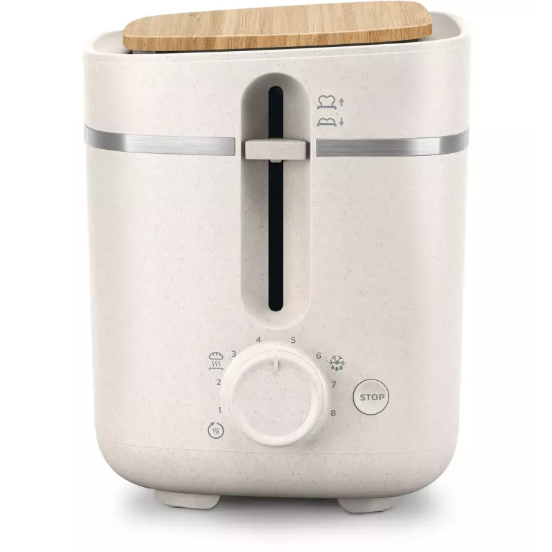 Toasteris Philips HD2640/10 Eco Conscious Edition, 2 šķēles, 830 W, balts