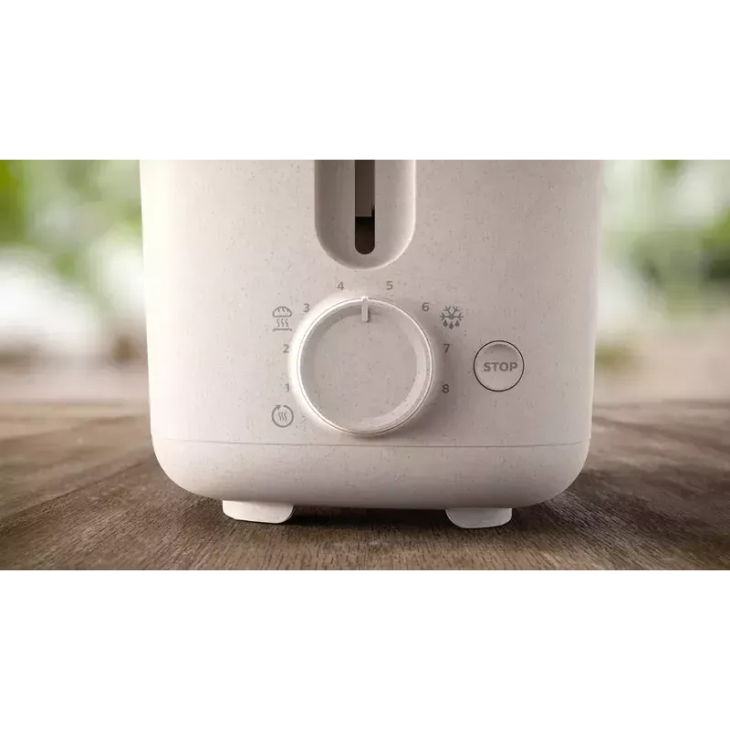 Toasteris Philips HD2640/10 Eco Conscious Edition, 2 šķēles, 830 W, balts