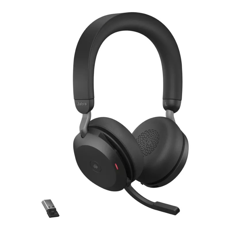 Jabra Evolve2 75 - USB-A MS Teams - Melns