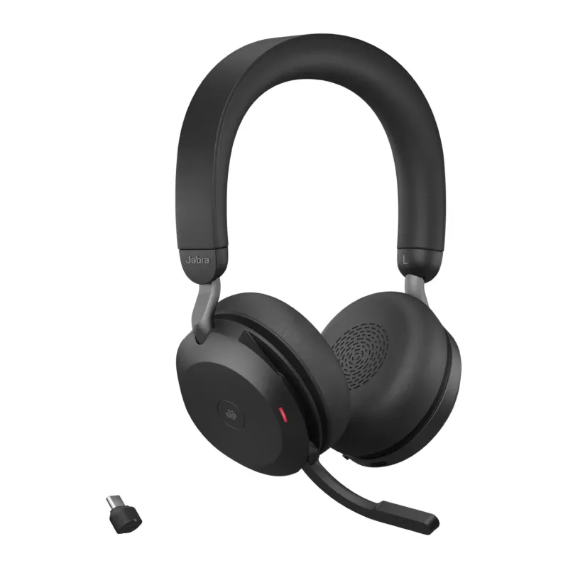 Jabra Evolve2 75 - USB-C MS Teams - Melns
