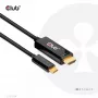 CLUB3D HDMI uz USB Type-C 4K60Hz aktīvais kabelis M/M 1,8 m/6 pēdas