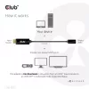 CLUB3D HDMI uz USB Type-C aktīvais adapteris 4K60Hz M/F