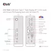 Doko stacija CLUB3D CSV-1568 metāla korpuss USB Gen2 Type-C USB Gen2 Type-A HDMI DP VGA RJ45 120W