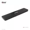 CLUB3D USB Gen1 Type-C Triple Display DP Alt mode Displaylink Dynamic PD Charging Dock ar 120 W barošanas bloku
