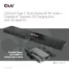 CLUB3D USB Gen1 Type-C Triple Display DP Alt mode Displaylink Dynamic PD Charging Dock ar 120 W barošanas bloku
